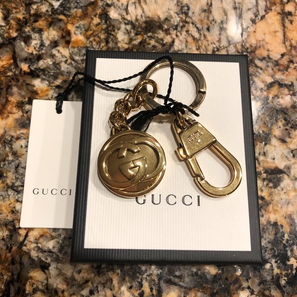 Gucci Merveil GG Brass Keychain - Picture 1 of 2